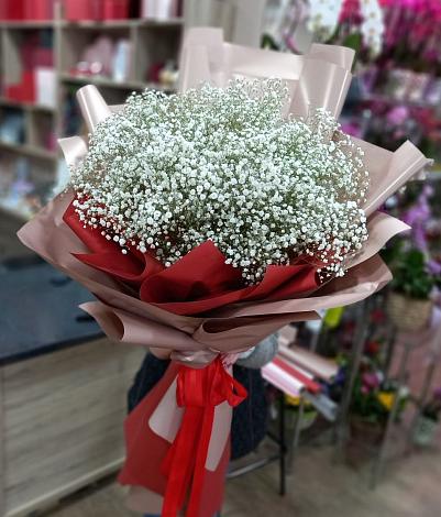 Букет цветов из: Гипсофила в Чебоксарах