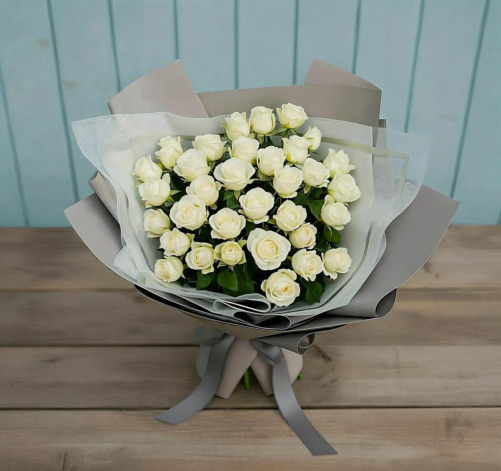 Букет Белоснежная нежность в Чебоксарах