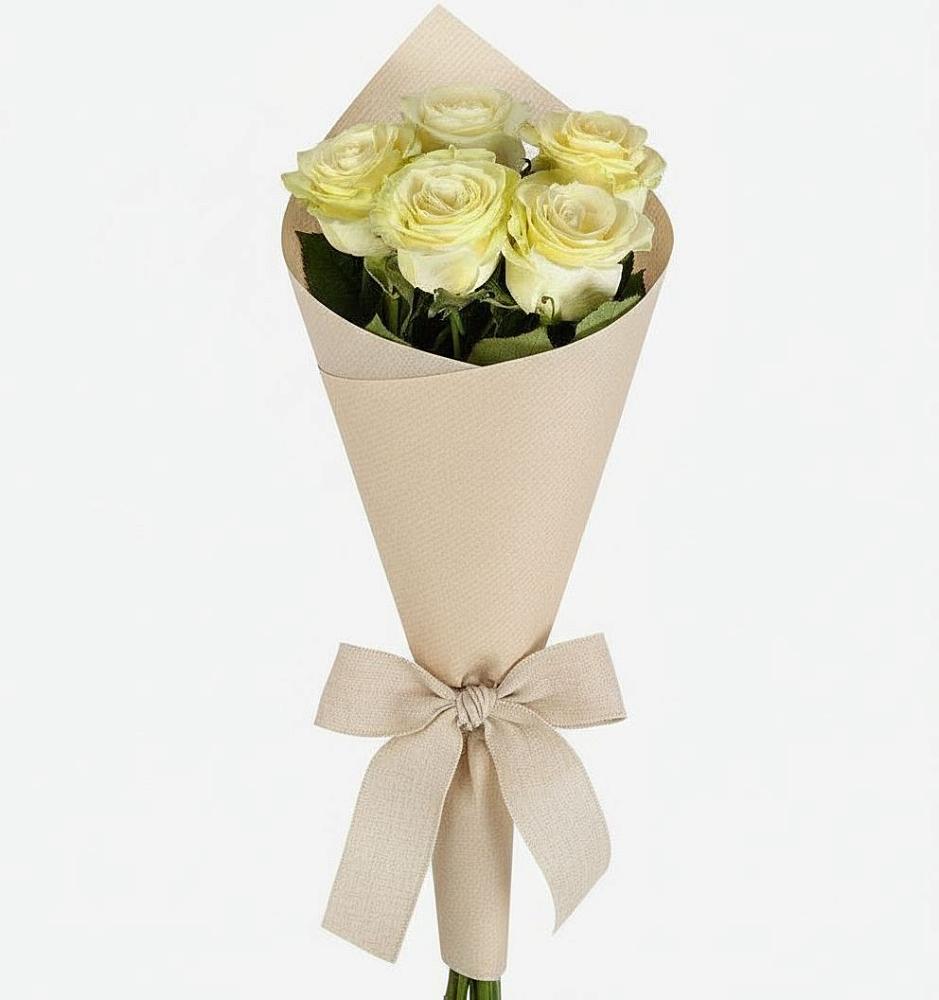 Букет белые крылья в Чебоксарах Букет цветов из: Розы в Чебоксарах