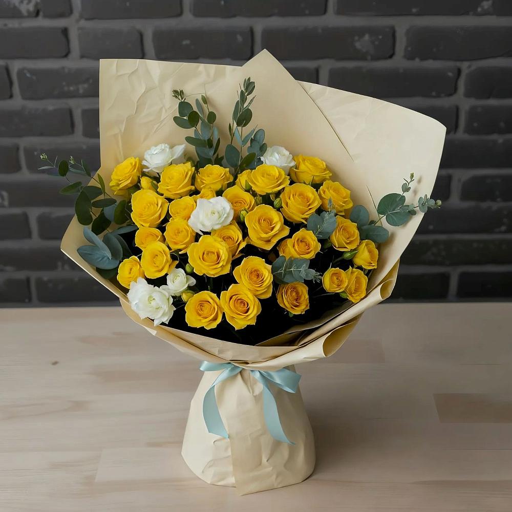 Букет цветов из: Розы в Чебоксарах