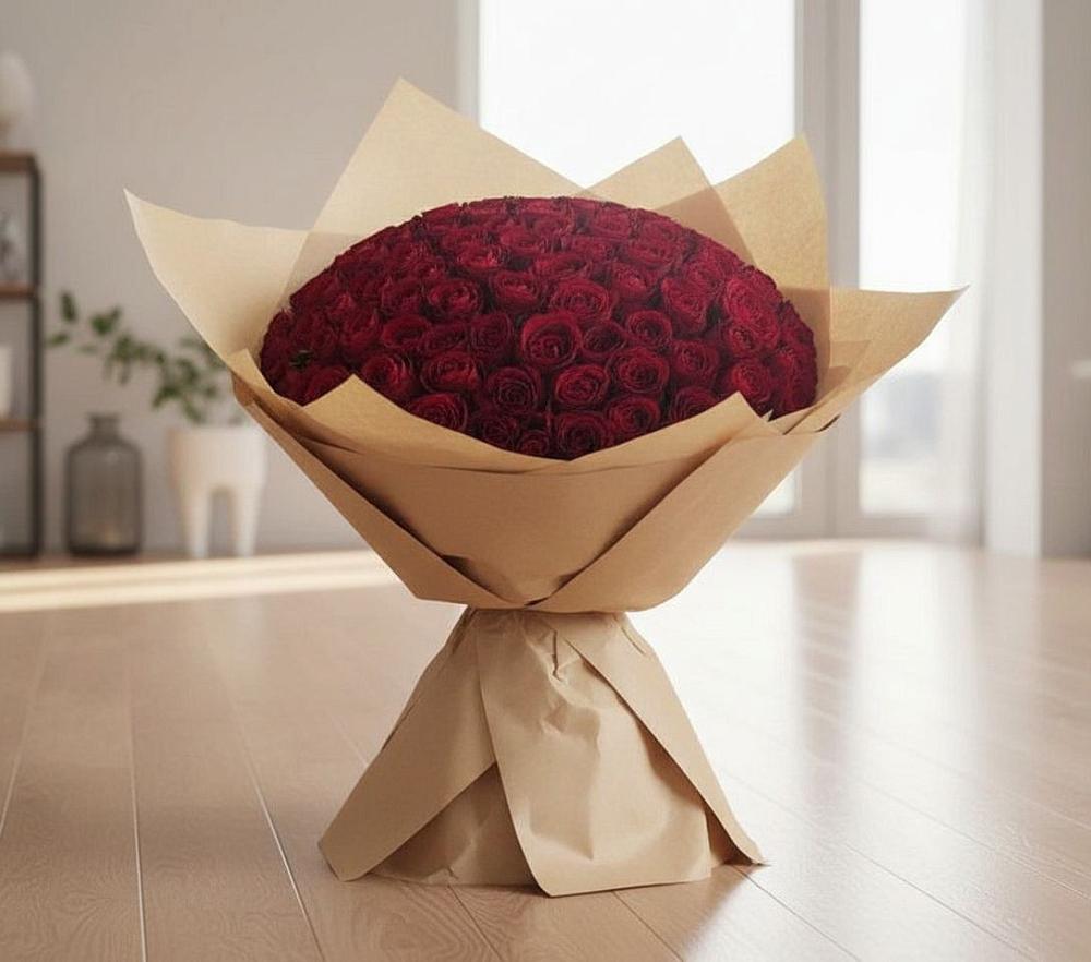 101 Красная роза в Чебоксарах Букет 101 Красная роза в Чебоксарах