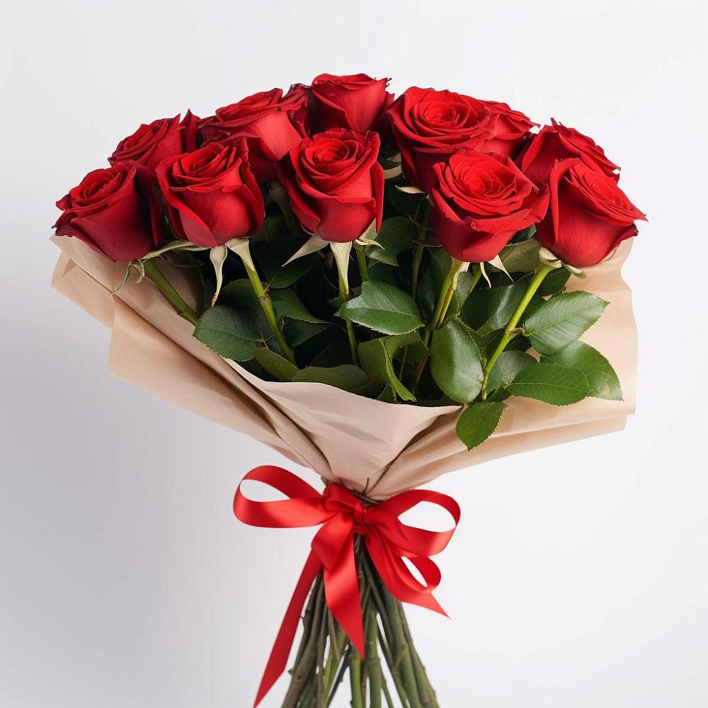 Букет 11 Красных роз Эдлесс Лав в Чебоксарах